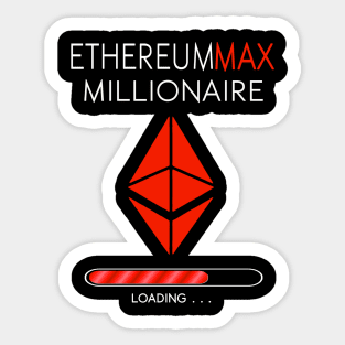 Ethereummax token Crypto Emax coin Ethereum max token coin token Crytopcurrency Sticker